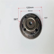 Motorcycle Scooter Starter Clutch For Yamaha BWS 125 Zuma125 YW125 Bws125 Nxc Cygnus X Zuma YW BWS 1