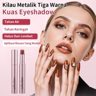 [3-In-1 Shimmer Stick] / [Long-Lasting Glitter Effect] Three-Color Pearl Glitter Eyeshadow Stick Eye