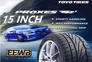 (POSTAGE) 195/50/15  165/50/15  195/55/15  185/55/15  195/60/15 TOYO PROXES TR1 NEW CAR TIRES TYRE TAYAR