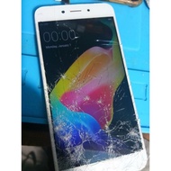 lcd oppo a71 copotan