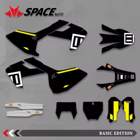 SPACE MOTO For HUSQVARNA TE FE TC FC TX FS 125 250 350 450 2016 2017 2018 Graphics Decals Stickers M