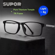 Ff151 Full Frame Kacamata Pria Titanium Paling Lebar Buat Minus