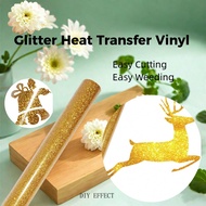 1 Cuộn Vinyl chuyển nhiệt dạng bọt lấp lánh/bóng lấp lánh/lấp lánh - Lấp lánh cho vải áo phông chuyể