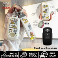Toyota Vios 2023 Key cover Keyless Remote Sarung Kunci Kereta Vios 2024 TPU Accessories