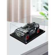 [Acrylic Display Box] Audi Rally Car Acrylic Display Box Suitable for Lego 42160 Transparent Anti-du