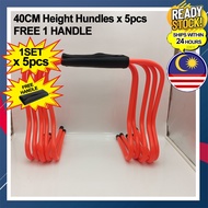 40cm Agility Hurdle Set Football Training Hurdle (1SET x 5pcs)