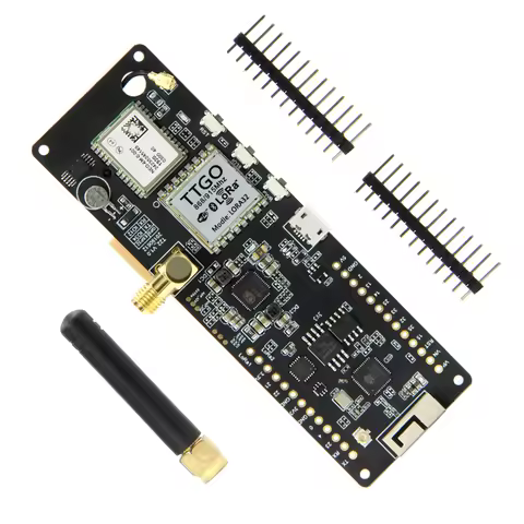 TTGO T-Beam V1.2 ESP32 433/868/915/923Mhz WiFi Bluetooth Module ESP32 GPS NEO-6M SMA 18650 Battery H