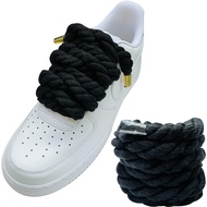 Thick Rope Shoe Laces for Air Force 1, Dont Punch DIY Chunky Jumbo Shoelaces for Dunk,Air Jordan,AF1