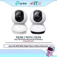 TP-Link Tapo TC70 / TC71 / TC72 Indoor CCTV Camera 1080p Pan Tilt WiFi Night Vision Motion Detection