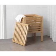 IKEA Molger storage chair table 收納椅凳 儲物茶几 邊桌 穿鞋椅 儲物凳 樺木