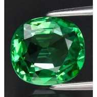 Tsavorite Asli IF Quality 2.0ct Tanzania Certified GRA.