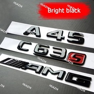 HZ Mercedes Benz AMG Logo AMG Emblem A35 A45 C43 C63 E63 CLA45 GLA45 GLC63 GLS63 TURBO 4MATIC Logo