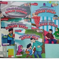 Package of 5 Muslim Children's Story Books: Getting to Know the Pillars of Islam, Bilingual Full Col