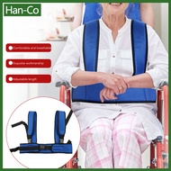 [Han-Co] Wheelchair Safety Belt 360° Protection Breathable Restraint Vest For For Patients The Elderly
