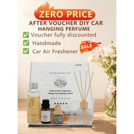 DIY Aromatherapy Set | Reed Diffuser & Aroma Diffuser Wood Refill Kit | Fragrance Essential Oil & Vo
