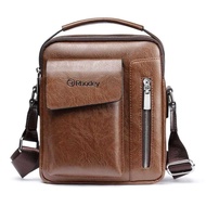 Rhodey Tas Selempang Pria Messenger Bag PU Leather - 8602 - Coklat