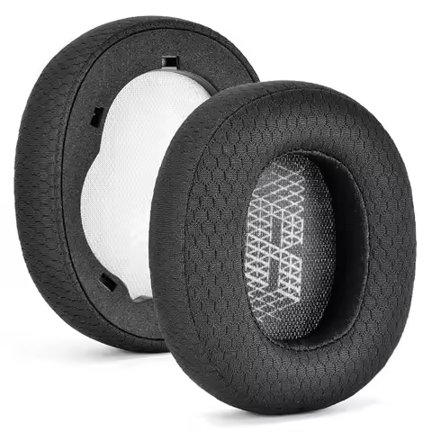 1Pair Foam Ear Pads Cushion Leather Earpad for JBL E65 E65BTNC / Duet NC/Live 650BTNC Live 660 BTNC 