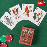 ADAL Poker Card, Bird Pattern 54 Sheet Classic Poker Games Decks Toys, Fashion Bird in The Hand Them