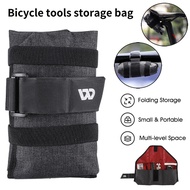 Lightweight Bike Seat Post Storage Bag Bicycle Mini Folding Saddle Bag Pack Scratch