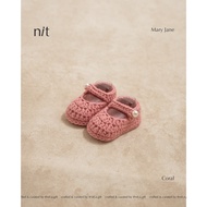 Baby Girl Shoes Baby Shoes Baby Knitted Shoes Newborn Baby Shoes Baby/ Girl Shoes (Coral)