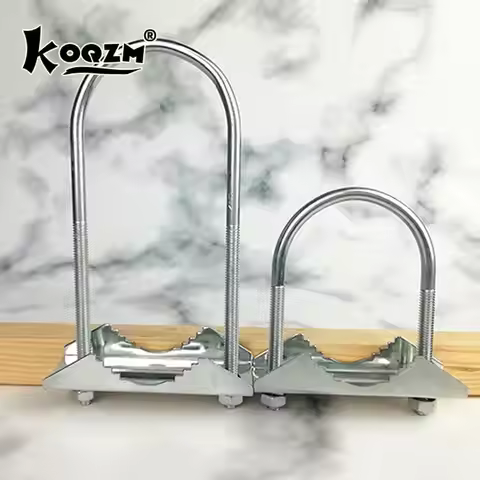 Antenna Mast Clamp Bracket Antenna Mount Clamp U-Bolt For Helium Miner Antenna Pipe Connection Assem