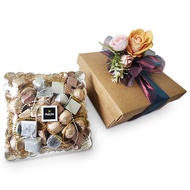 Patchii Sheklat Ramadan Gift - Chocolate in Silver Tray