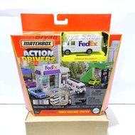 Matchbox Action Driver Express Delivery FedEx Package Center