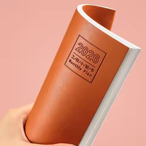 A4 A5 2026 Schedules Notebook Work Efficiency Learning Plan Agenda Planner 24 Sheets Life Check-in P