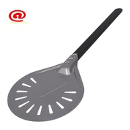 Turning Pizza Peel with 8 inch Aluminum Round Pizza Paddle, 23.6 inch Overall, Outdoor Pizza Oven Ac