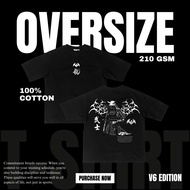 Oversized Tee Hydra Training Dept V601 100% Cotton 210gsm