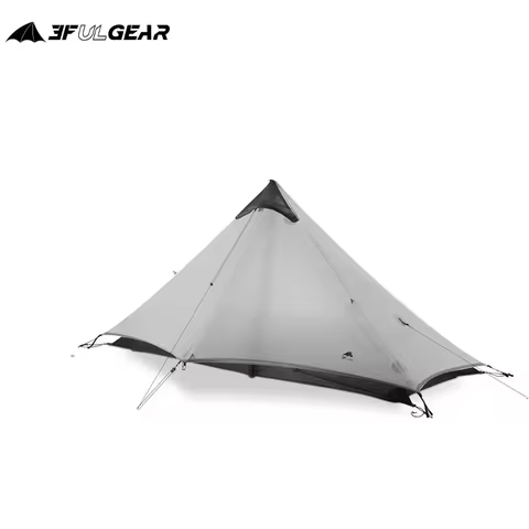 3F UL GEAR LanShan 1 Outdoor Ultralight Camping Tent One Person 3 Season Professional 15D Silnylon L