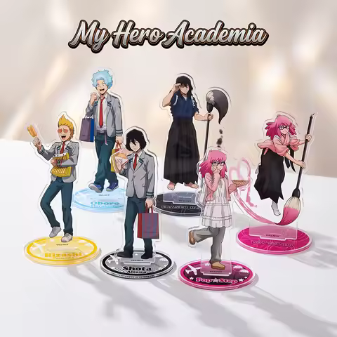Anime My Hero Academia Shota Aizawa Hizashi Yamada Cloud 15CM Acrylic Stand Keychain Character Model