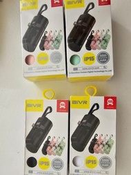 100%new AIVR mini Power bank, with iphone + type C, 5000mah, input & output 5V-2A, max 3A , 全新未開封手機充