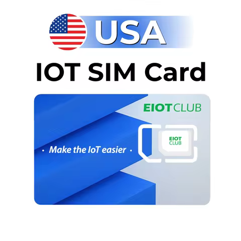 USA IOT SlM Card AT&T, T-Mobile and Verizon Cellular Data-Only SlM Card M2M SIM For Security Camera 