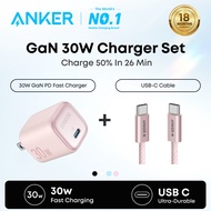 [ราคาพิเศษ][รับประกัน 18 เดือน]Anker Zolo PD 30W GaN หัวชาร์จเร็ว Ice-Cooled Fast Charger ที่ชาร์จเร