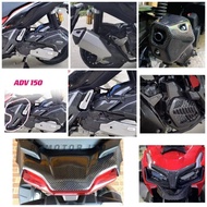 HONDA ADV150 BODY KIT CARBON COVER ACCESSORIES HONDA ADV-150 FULL CARBON ACCESSORIES