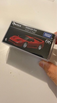 [全新；未拆封連透明保護盒] Tomica Premium Ferrari F50 - 06 模型車