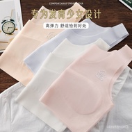 Taiwan Shipping-Seamless Underwear Girls Developmental Period Student Anti-Bump Small Vest Children'