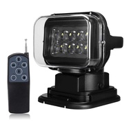 Boat Spotlight 50W Remote Control Spot Light with Remote Control Magnetic Spotlight for Truck UTV SU