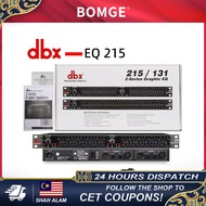 BOMGE dbx 215s Dual Channel 15 Band Graphic Equalizer EQ SUB Prosesor Efek Ganda