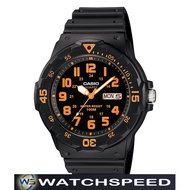 Casio MRW-200H-4B MRW200H-4B Men's 100M Water Resistant Analog Sport Resin Watch