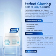 ANIMATE Perfect Glowing Barrier DAY Cream 10g I Facial Brightening Cream