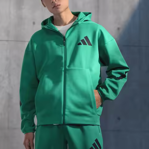 Adidas Authentic M Z N E FZ Men's Dopamine Fashion Jacket JD6441