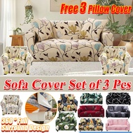 1/3 Seater Seat Cover Elastic Sofa Protector Cover Slipcover Universal L Shape Stretchable