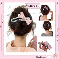 Bow hair clip, bow speculum hair clip, bow hair clip behind the head MEIVY