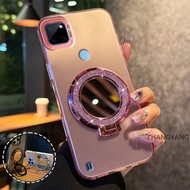 Case For realme C21y C25y C21 mirror phone casing hard shockproof Cover new design aesthetic CYMWX01