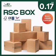 KHBOX Plain Box RSC (SERIES # 1) Carton Packaging Box Normal Box Carton Box Carton