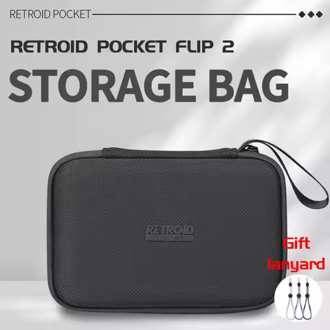 For Portable Offical Retroid Pocket Flip2 Case Storage Bag Retroid Pocket Classci Console Protective