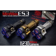 NIWALKER ES3 Tri-Heads 21700 Type-C Rechargeable RGB Cool White Neutral White High CRI EDC LED Multi