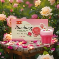 Puas Bandung Premix Rose Milk Drink 玫瑰奶饮